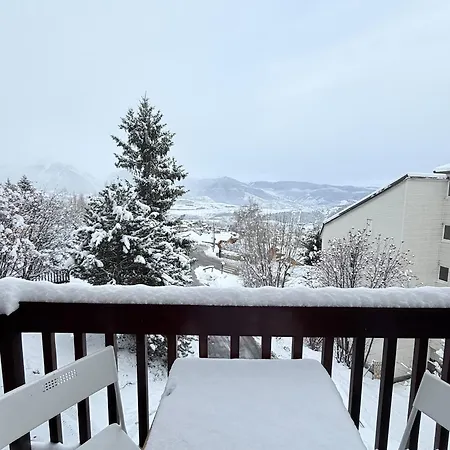 公寓 Altitude 1692 - Avec Balcon Ensoleille & Vue Imprenable Sur Le Cambre D'aze *